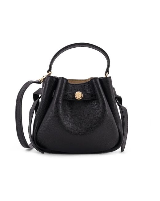 Tory Burch Black Bucket Bags