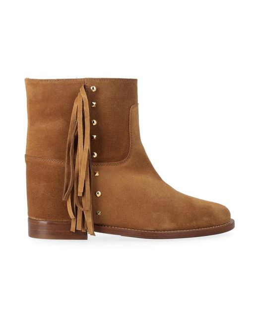 Via Roma 15 Brown Cowboy & Biker Boots