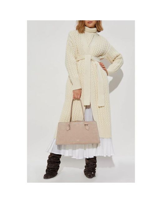 Cardigans di Alaïa in Natural