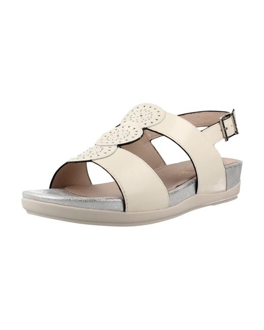 Flat Sandals di Stonefly in Brown
