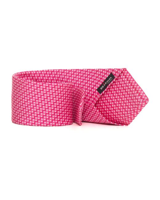 Ties Kiton de hombre de color Pink