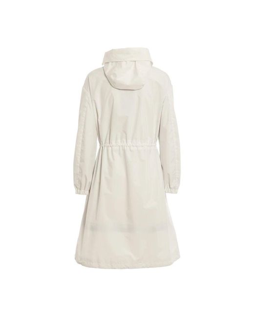 Moorer Natural Weißer polyester tel hergestellt in italien