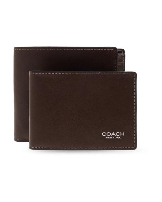 Wallets & Cardholders di COACH in Brown da Uomo