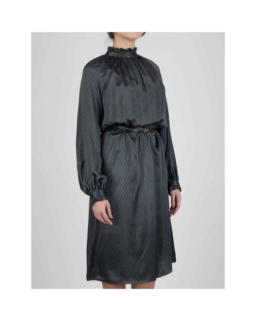 Kiton Black Midi Dresses