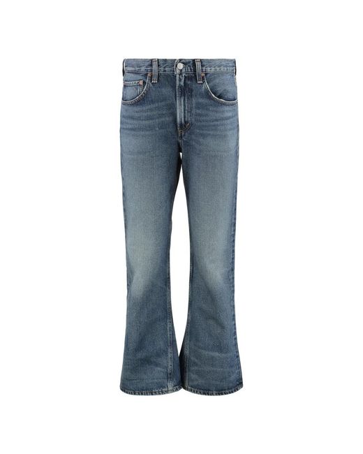 Agolde Blue Boot-Cut Jeans