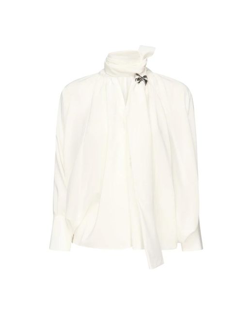 Max Mara Blouses in het White