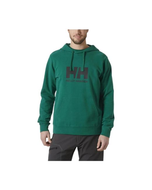Helly Hansen Green Hoodies for men