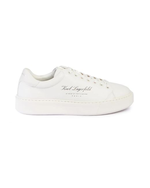 Karl Lagerfeld White Sneakers for men