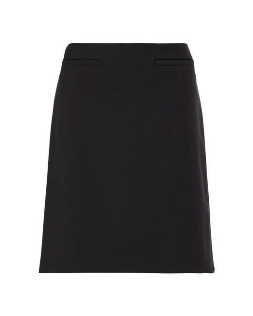 Sportmax Black Short Skirts
