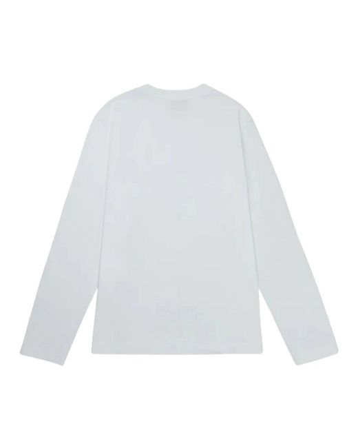 AMI White Long Sleeve T-Shirts for men