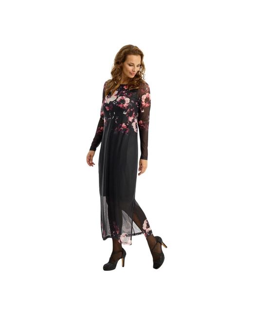 iN FRONT Black Maxi Dresses