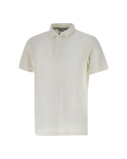 Sun 68 White Polo Shirts for men