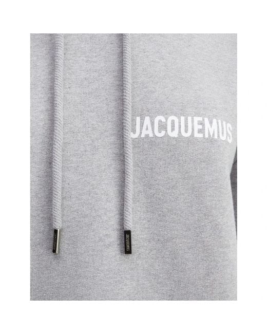 Jacquemus Gray Hoodies for men