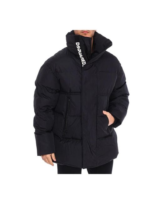 DSquared² Blue Winter Jackets for men