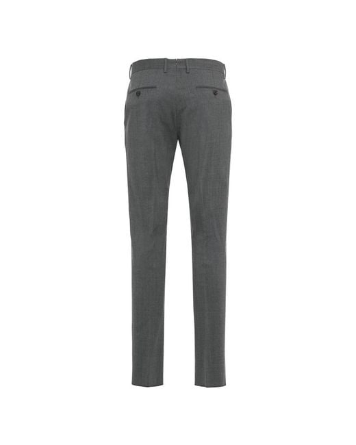 Moorer Gray Suit Trousers for men