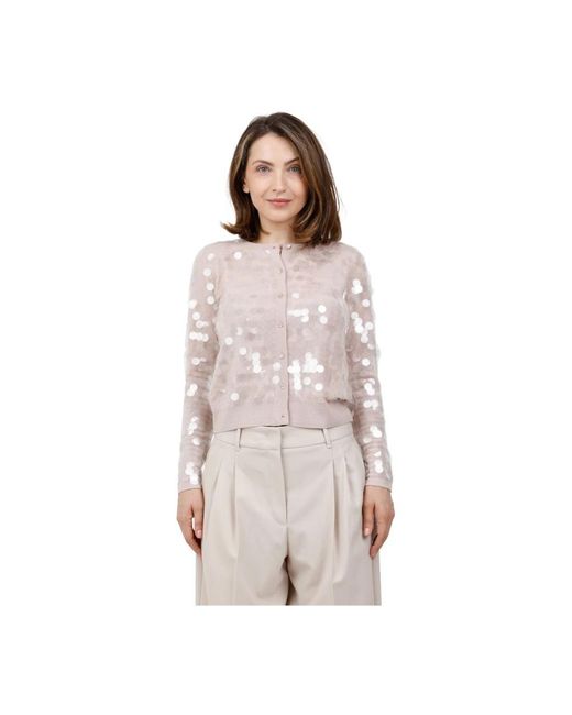 Cardigans Max Mara en coloris Pink