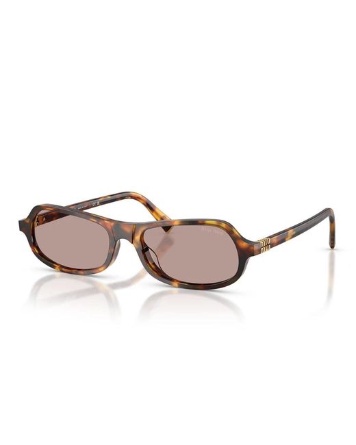 Miu Miu Brown Sunglasses