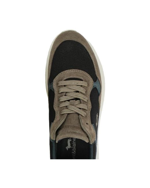 Harmont & Blaine Black Sneakers for men