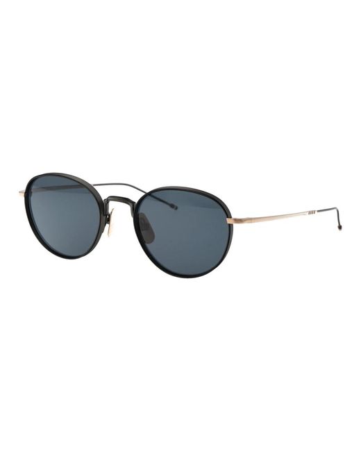 Thom Browne Blue Stylische sonnenbrille für ultimativen schutz