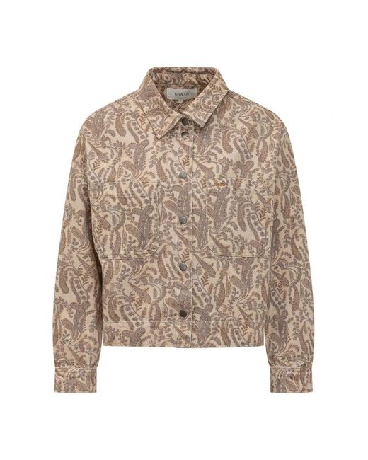 Denim Jackets Ba&sh de color Brown