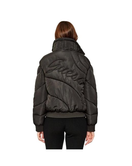 Winter Jackets Guess de color Black