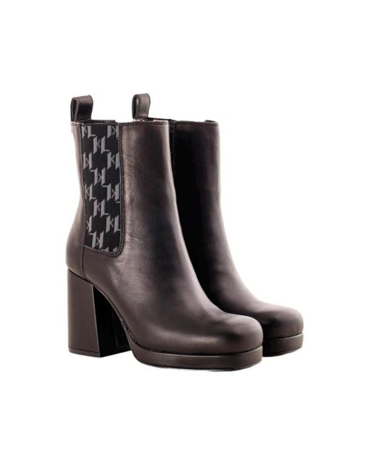 Shoes > boots > chelsea boots Karl Lagerfeld en coloris Black