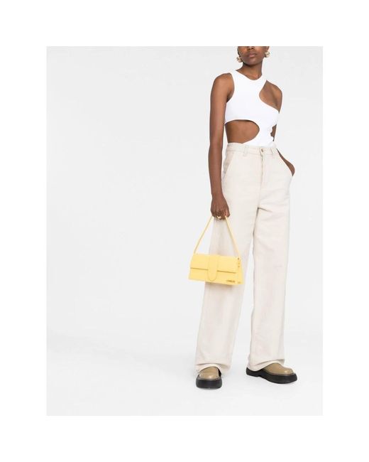 Jacquemus Yellow Shoulder Bags