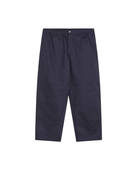 Moncler Straight Trousers in het Blue voor heren