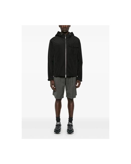 Moncler Black Light Jackets for men