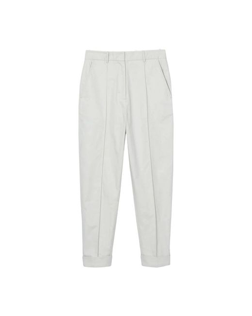 3.1 Phillip Lim White Slim-Fit Trousers