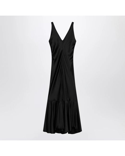Sportmax Black Long Dress