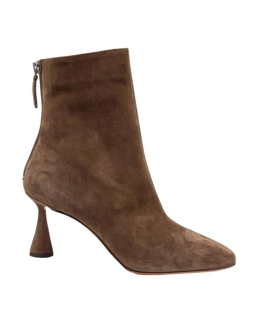 Aquazzura Brown Heeled Boots
