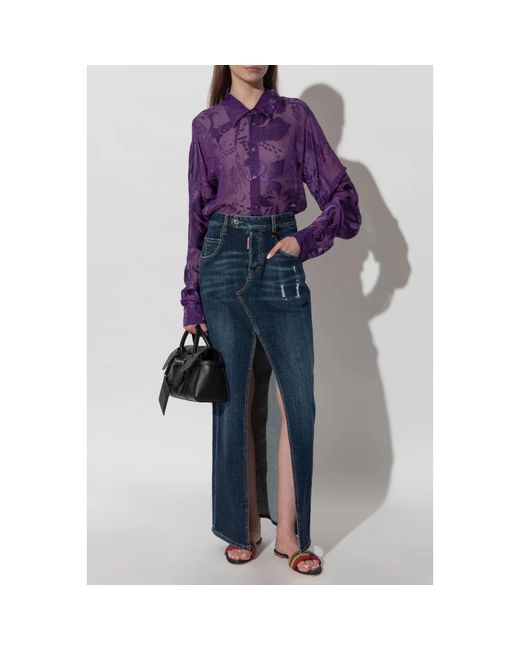 Shirts DSquared² de color Purple