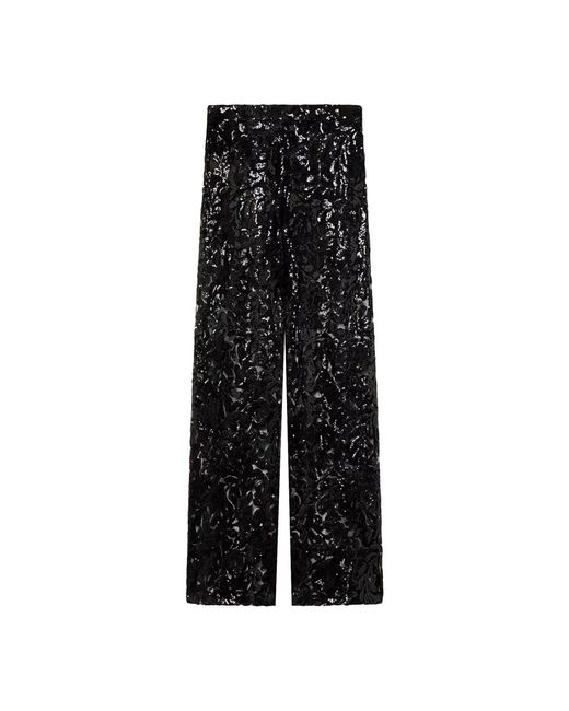 Golden Goose Deluxe Brand Black Straight Trousers