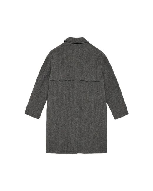 Baracuta Gray Single-Breasted Coats for men