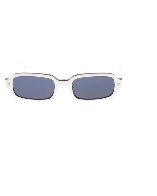 Dior Accessoires ,Grijs ,Stijlvolle Zonnebril Met Klassiek Ontwerp in het Blue