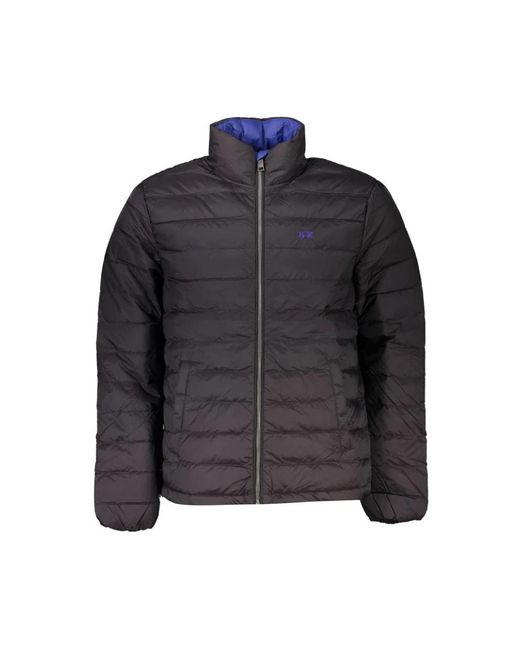 La Martina Black Winter Jackets for men