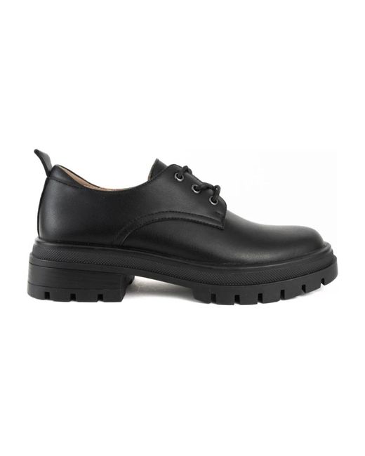 Santino Milano Black Laced Shoes