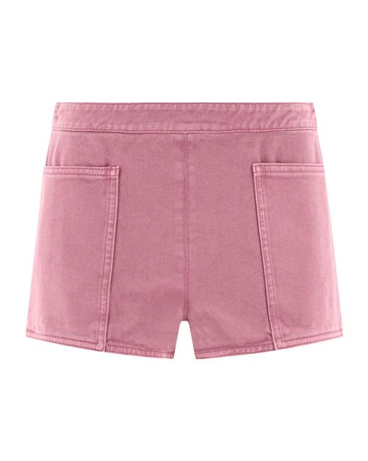 Short shorts Max Mara de color Pink
