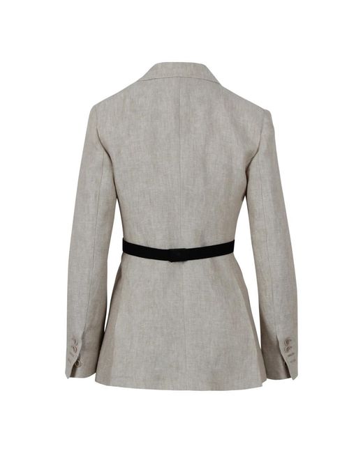 Max Mara Gray Blazers