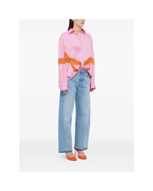 MSGM Hemden in het Pink