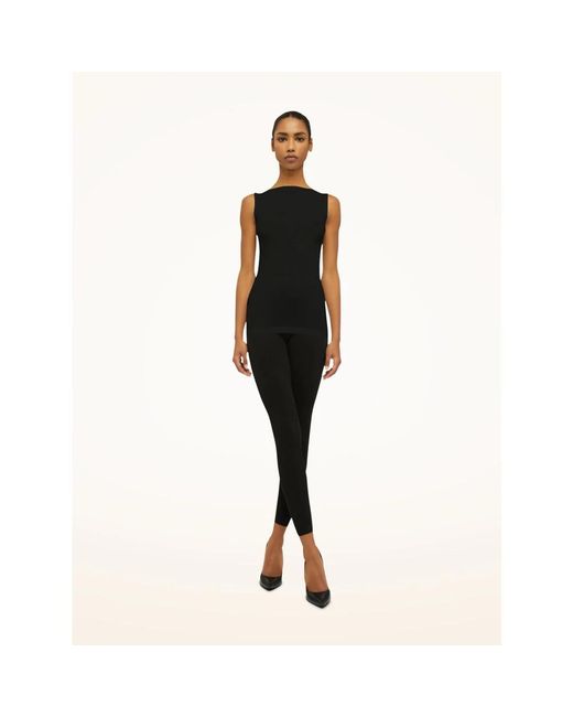 Wolford Black Sleeveless Tops