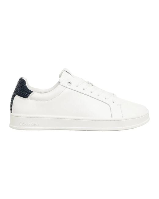 Sneakers Calvin Klein de hombre de color White
