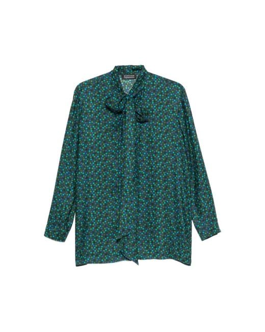 Blouses Gianluca Capannolo de color Green