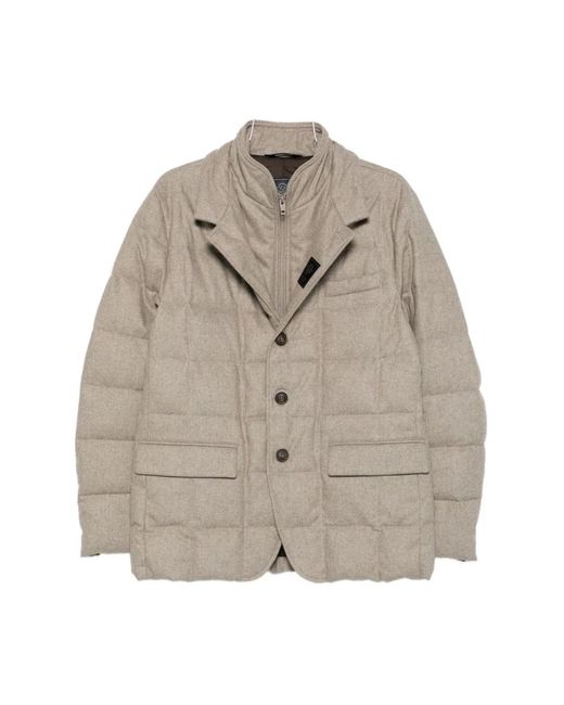 Winter Jackets di Fay in Gray da Uomo
