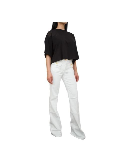 Elisabetta Franchi Black T-Shirts