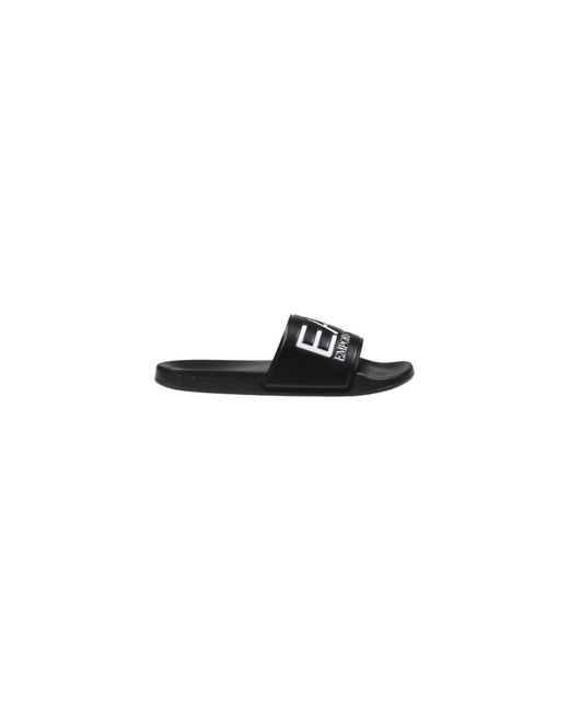 Sliders di EA7 in Black da Uomo