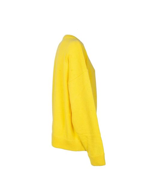 Laneus Yellow Sweatshirts