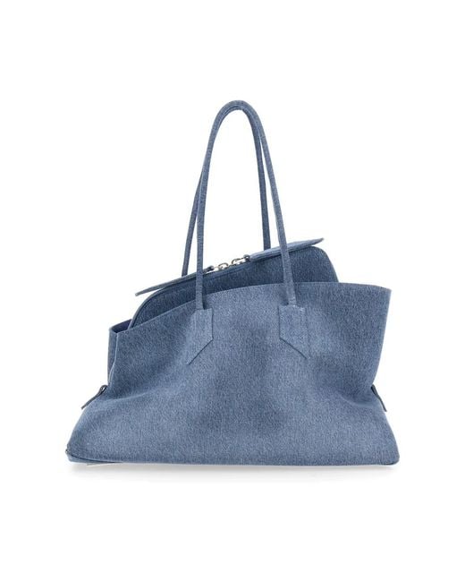 The Attico Blue Shopping Bags