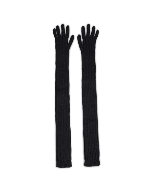 Gloves di Alberta Ferretti in Black